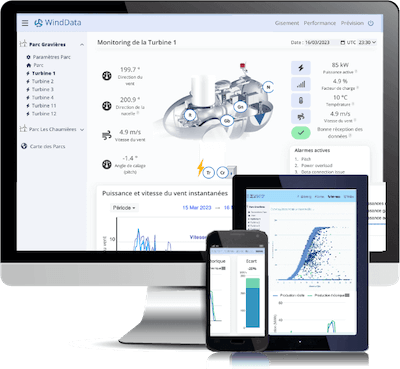 application mobile de gestion et d'analyse des incidents des parcs éoliens